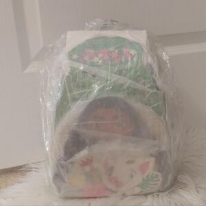 💚FIRM! NWT DISNEY LOUNGEFLY MOANA AND FRIENDS TRIO MINI BACKPACK (LIMITED EDITI